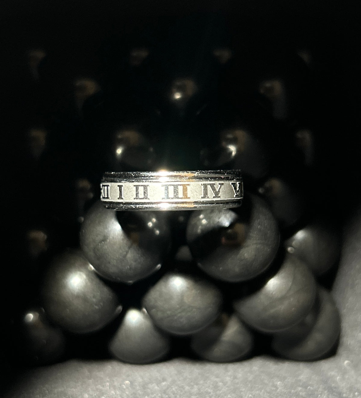 Roman numeral ring