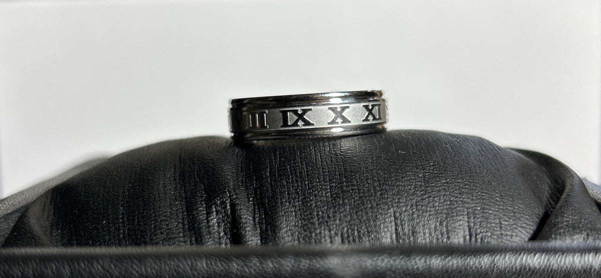 Roman numeral ring